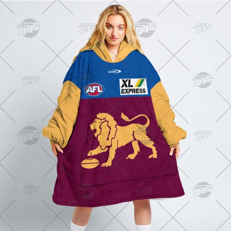 Australian Football League store - Loyal fans of Brisbane Lions's Unisex Oodie,Kid Oodie:vintage Australian Football League suit,uniform,apparel,shirts,merch,hoodie,jackets,shorts,sweatshirt,outfits,clothes