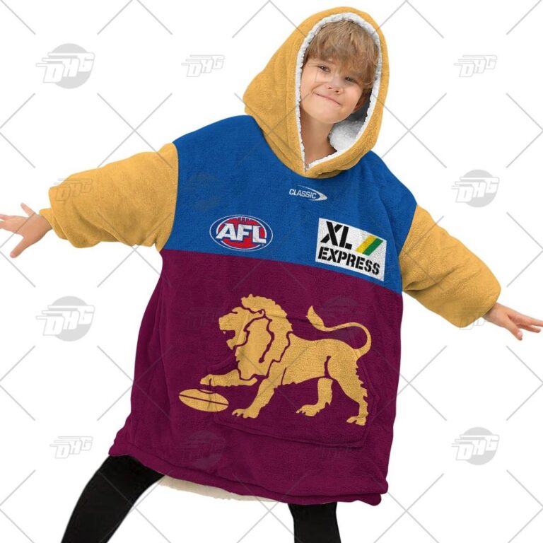 Australian Football League store - Loyal fans of Brisbane Lions's Unisex Oodie,Kid Oodie:vintage Australian Football League suit,uniform,apparel,shirts,merch,hoodie,jackets,shorts,sweatshirt,outfits,clothes