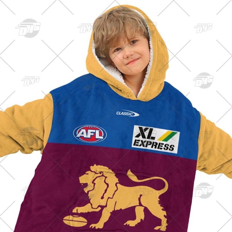 Australian Football League store - Loyal fans of Brisbane Lions's Unisex Oodie,Kid Oodie:vintage Australian Football League suit,uniform,apparel,shirts,merch,hoodie,jackets,shorts,sweatshirt,outfits,clothes