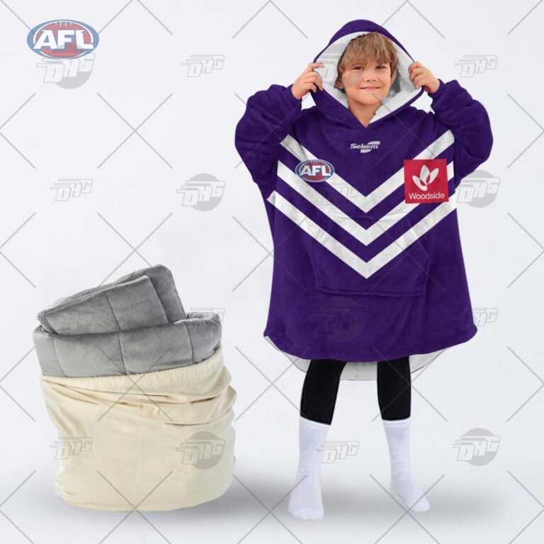 Australian Football League store - Loyal fans of Fremantle Football Club's Unisex Oodie,Kid Oodie:vintage Australian Football League suit,uniform,apparel,shirts,merch,hoodie,jackets,shorts,sweatshirt,outfits,clothes