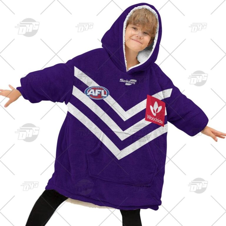 Australian Football League store - Loyal fans of Fremantle Football Club's Unisex Oodie,Kid Oodie:vintage Australian Football League suit,uniform,apparel,shirts,merch,hoodie,jackets,shorts,sweatshirt,outfits,clothes