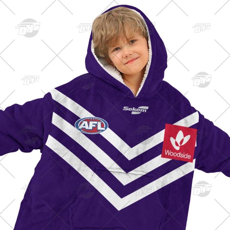 Australian Football League store - Loyal fans of Fremantle Football Club's Unisex Oodie,Kid Oodie:vintage Australian Football League suit,uniform,apparel,shirts,merch,hoodie,jackets,shorts,sweatshirt,outfits,clothes