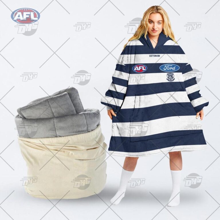 Australian Football League store - Loyal fans of Geelong Football Club's Unisex Oodie,Kid Oodie:vintage Australian Football League suit,uniform,apparel,shirts,merch,hoodie,jackets,shorts,sweatshirt,outfits,clothes
