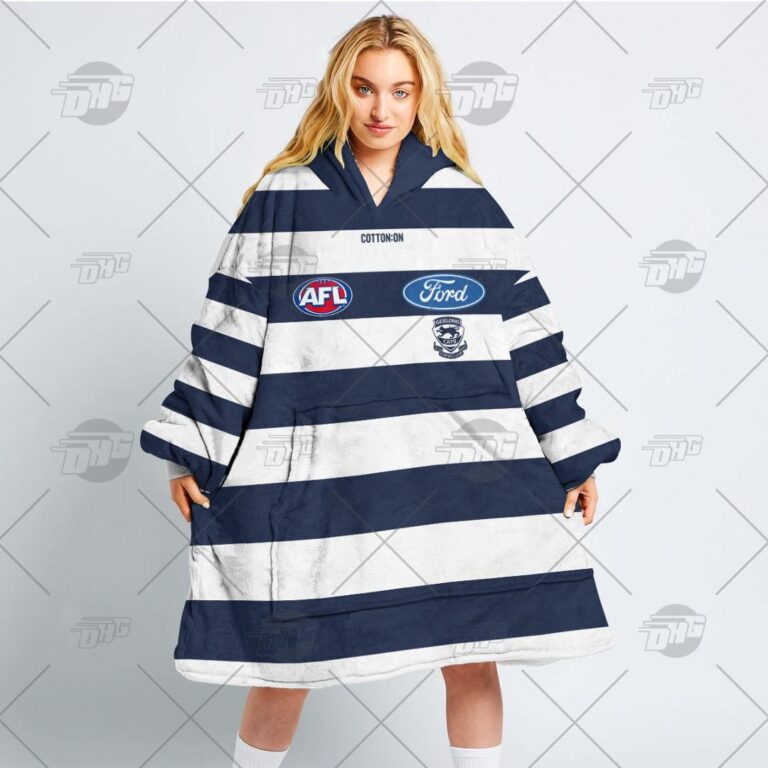 Australian Football League store - Loyal fans of Geelong Football Club's Unisex Oodie,Kid Oodie:vintage Australian Football League suit,uniform,apparel,shirts,merch,hoodie,jackets,shorts,sweatshirt,outfits,clothes
