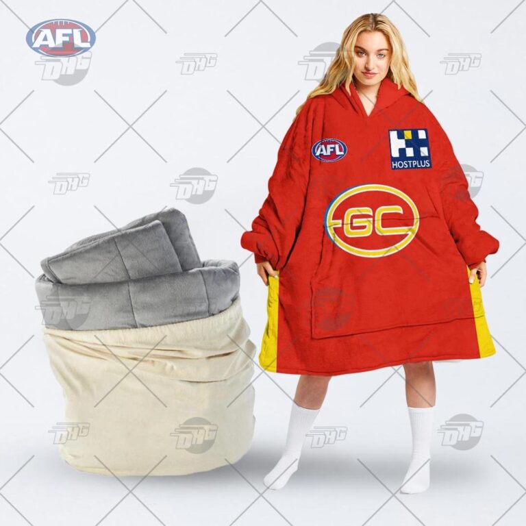 Australian Football League store - Loyal fans of Gold Coast Suns's Unisex Oodie,Kid Oodie:vintage Australian Football League suit,uniform,apparel,shirts,merch,hoodie,jackets,shorts,sweatshirt,outfits,clothes