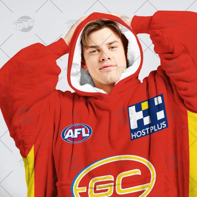 Australian Football League store - Loyal fans of Gold Coast Suns's Unisex Oodie,Kid Oodie:vintage Australian Football League suit,uniform,apparel,shirts,merch,hoodie,jackets,shorts,sweatshirt,outfits,clothes
