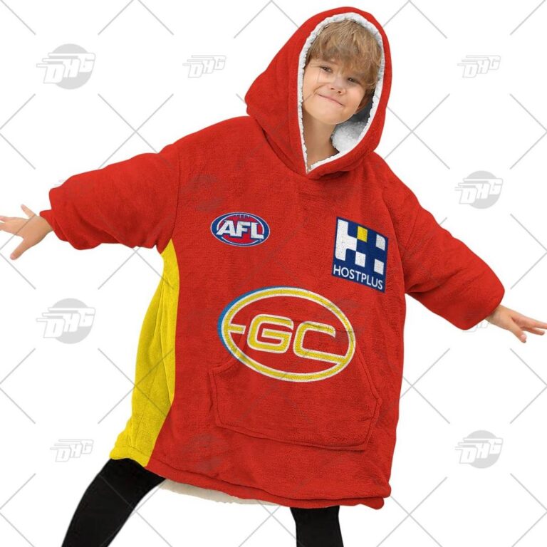 Australian Football League store - Loyal fans of Gold Coast Suns's Unisex Oodie,Kid Oodie:vintage Australian Football League suit,uniform,apparel,shirts,merch,hoodie,jackets,shorts,sweatshirt,outfits,clothes