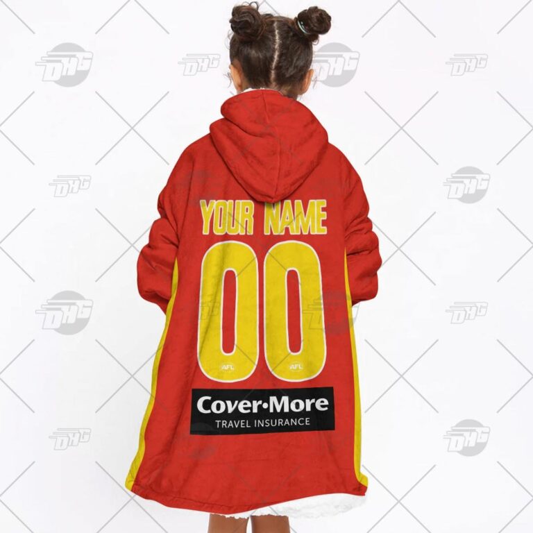 Australian Football League store - Loyal fans of Gold Coast Suns's Unisex Oodie,Kid Oodie:vintage Australian Football League suit,uniform,apparel,shirts,merch,hoodie,jackets,shorts,sweatshirt,outfits,clothes