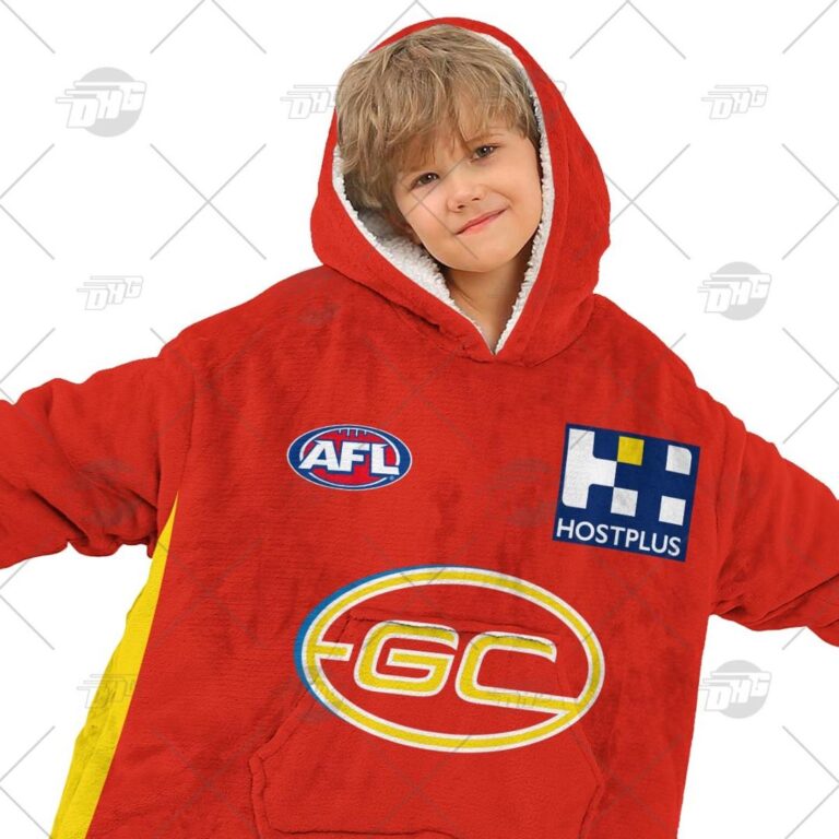 Australian Football League store - Loyal fans of Gold Coast Suns's Unisex Oodie,Kid Oodie:vintage Australian Football League suit,uniform,apparel,shirts,merch,hoodie,jackets,shorts,sweatshirt,outfits,clothes