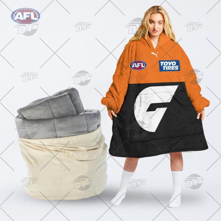 Australian Football League store - Loyal fans of Greater Western Sydney Giants's Unisex Oodie,Kid Oodie:vintage Australian Football League suit,uniform,apparel,shirts,merch,hoodie,jackets,shorts,sweatshirt,outfits,clothes