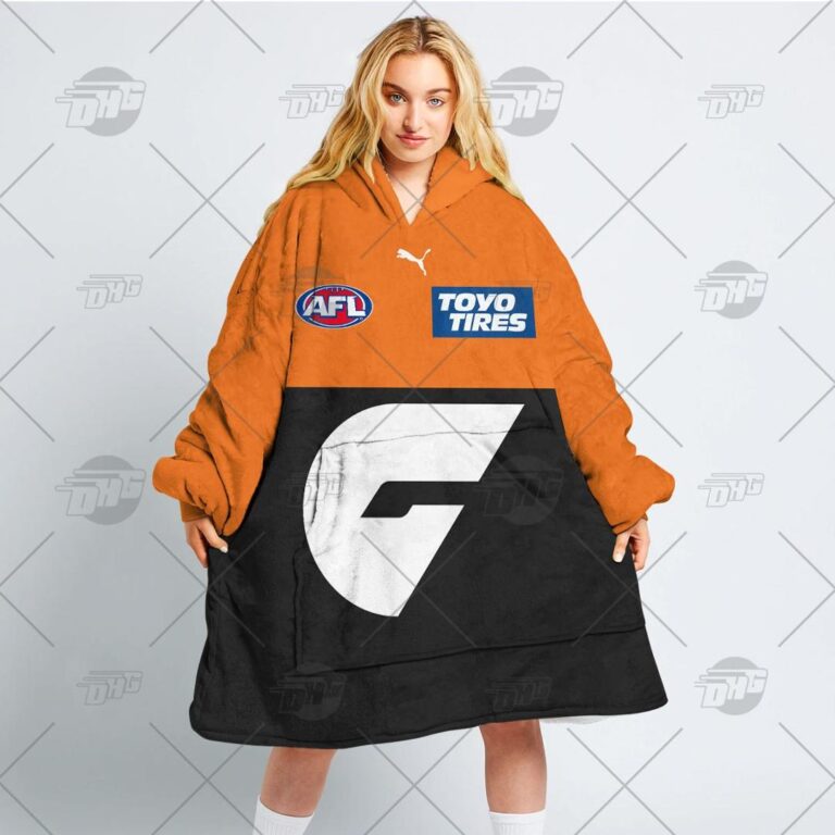 Australian Football League store - Loyal fans of Greater Western Sydney Giants's Unisex Oodie,Kid Oodie:vintage Australian Football League suit,uniform,apparel,shirts,merch,hoodie,jackets,shorts,sweatshirt,outfits,clothes