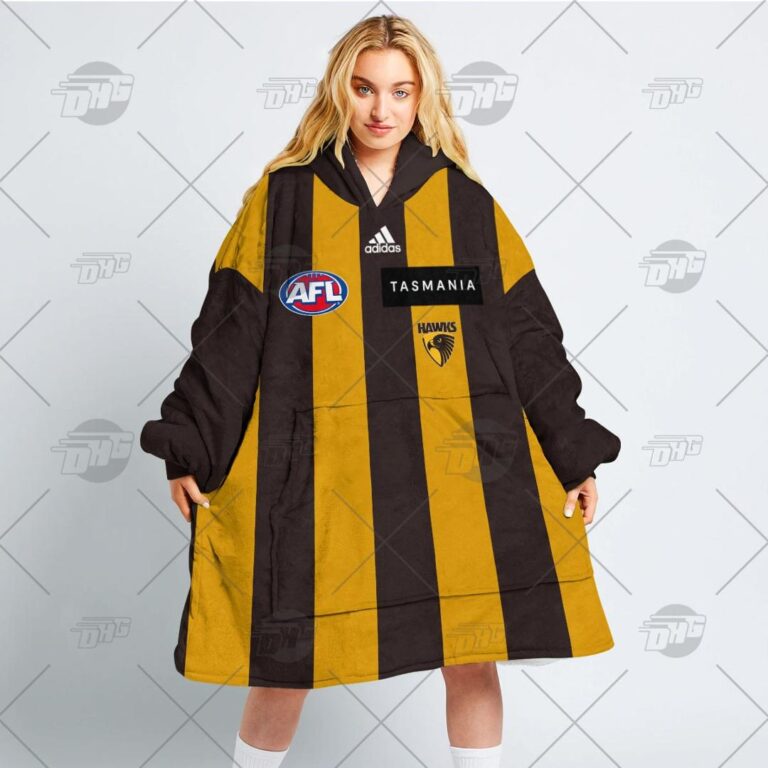 Australian Football League store - Loyal fans of Hawthorn Football Club's Unisex Oodie,Kid Oodie:vintage Australian Football League suit,uniform,apparel,shirts,merch,hoodie,jackets,shorts,sweatshirt,outfits,clothes