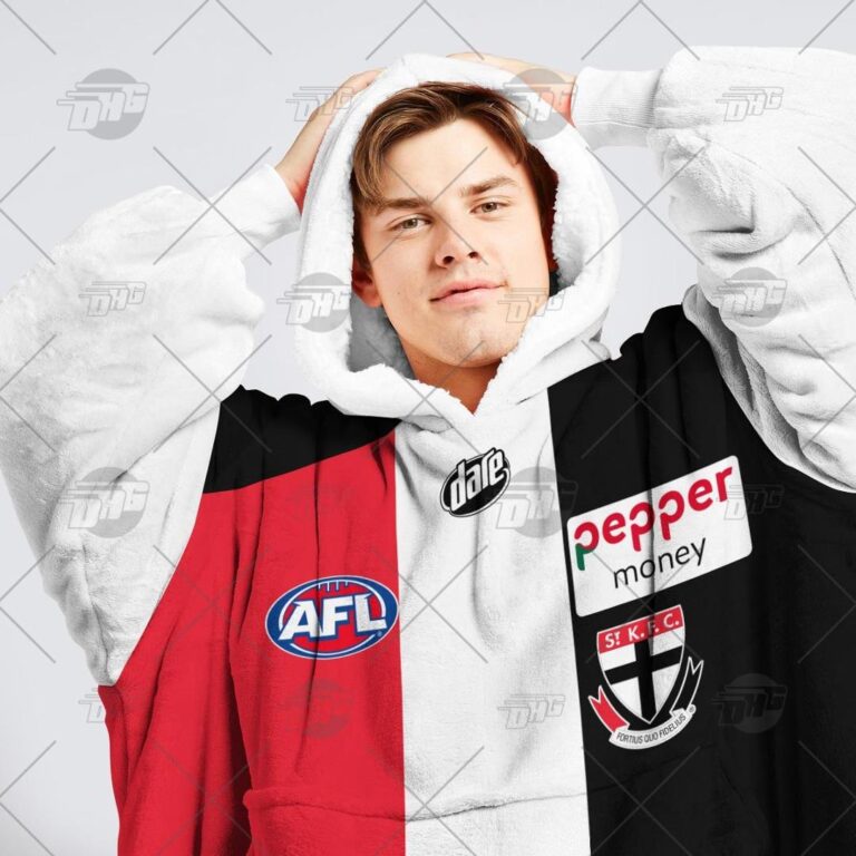 Australian Football League store - Loyal fans of St Kilda Football Club's Unisex Oodie,Kid Oodie:vintage Australian Football League suit,uniform,apparel,shirts,merch,hoodie,jackets,shorts,sweatshirt,outfits,clothes