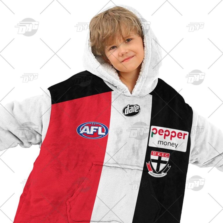 Australian Football League store - Loyal fans of St Kilda Football Club's Unisex Oodie,Kid Oodie:vintage Australian Football League suit,uniform,apparel,shirts,merch,hoodie,jackets,shorts,sweatshirt,outfits,clothes