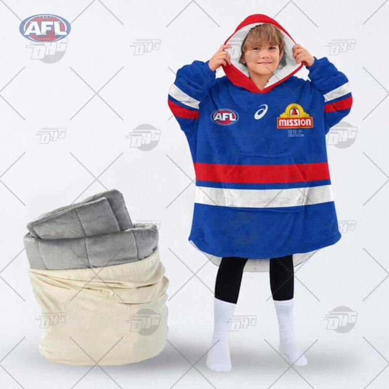 Australian Football League store - Loyal fans of Western Bulldogs's Unisex Oodie,Kid Oodie:vintage Australian Football League suit,uniform,apparel,shirts,merch,hoodie,jackets,shorts,sweatshirt,outfits,clothes