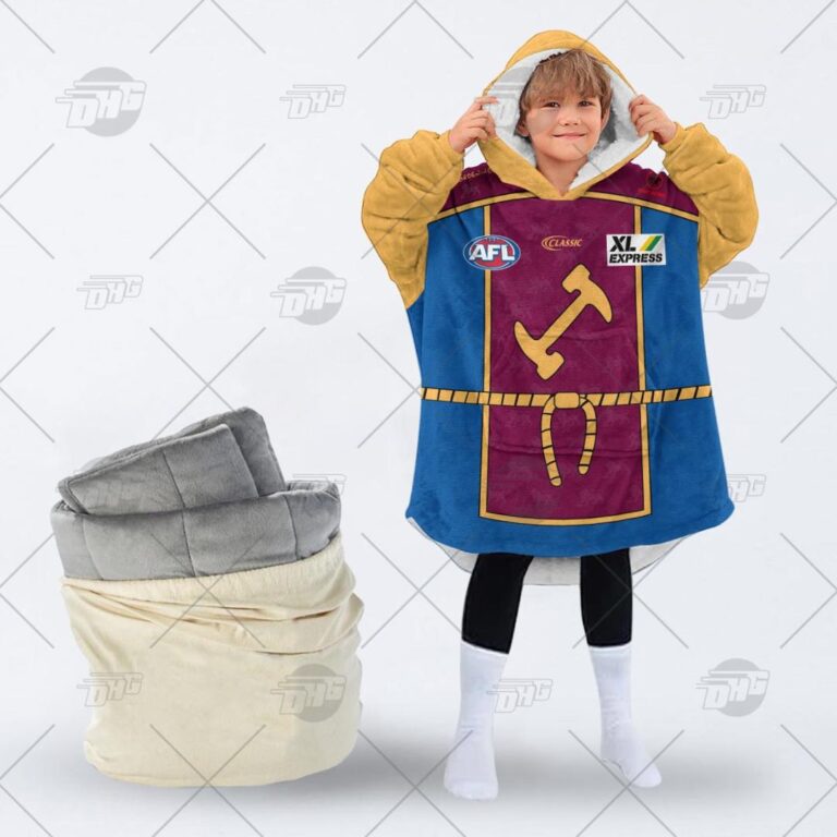 Australian Football League store - Loyal fans of Brisbane Lions's Unisex Oodie,Kid Oodie:vintage Australian Football League suit,uniform,apparel,shirts,merch,hoodie,jackets,shorts,sweatshirt,outfits,clothes