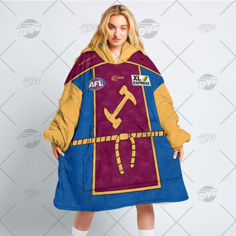 Australian Football League store - Loyal fans of Brisbane Lions's Unisex Oodie,Kid Oodie:vintage Australian Football League suit,uniform,apparel,shirts,merch,hoodie,jackets,shorts,sweatshirt,outfits,clothes