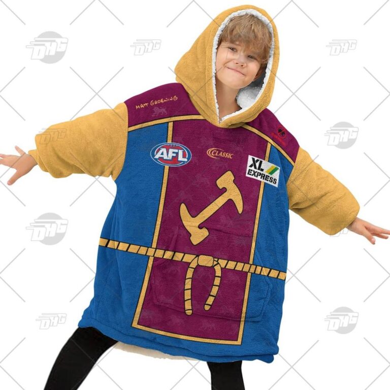 Australian Football League store - Loyal fans of Brisbane Lions's Unisex Oodie,Kid Oodie:vintage Australian Football League suit,uniform,apparel,shirts,merch,hoodie,jackets,shorts,sweatshirt,outfits,clothes