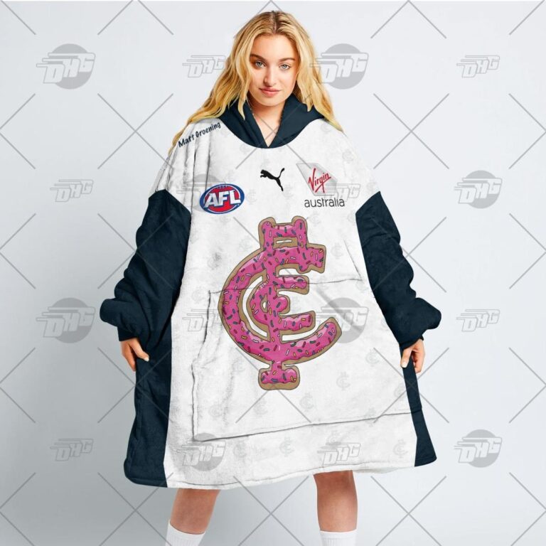 Australian Football League store - Loyal fans of Carlton Football Club's Unisex Oodie,Kid Oodie:vintage Australian Football League suit,uniform,apparel,shirts,merch,hoodie,jackets,shorts,sweatshirt,outfits,clothes