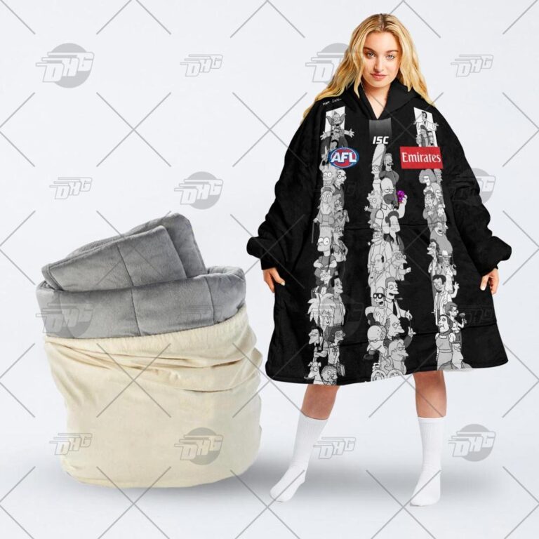 Australian Football League store - Loyal fans of Collingwood Football Club's Unisex Oodie,Kid Oodie:vintage Australian Football League suit,uniform,apparel,shirts,merch,hoodie,jackets,shorts,sweatshirt,outfits,clothes