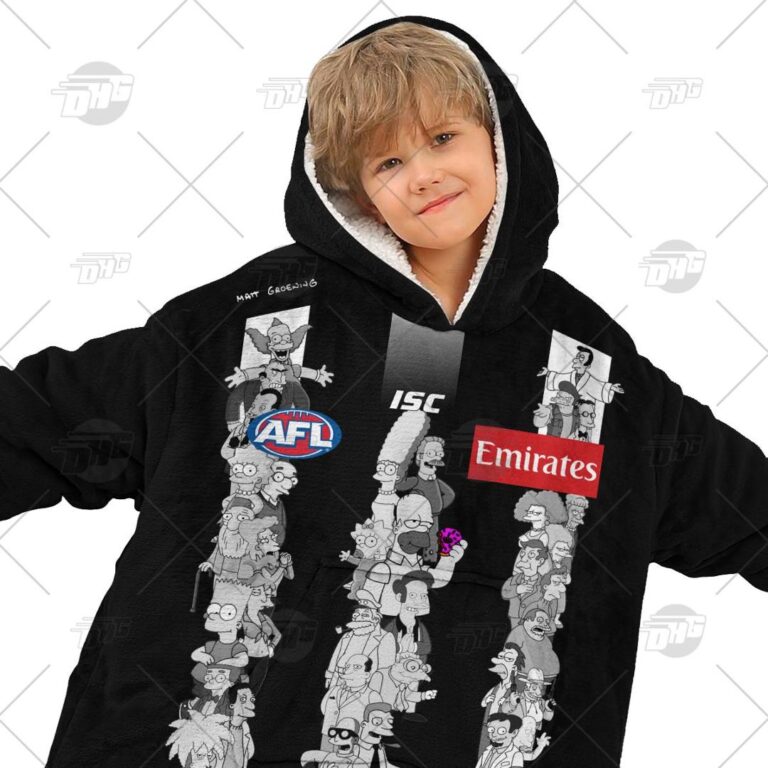 Australian Football League store - Loyal fans of Collingwood Football Club's Unisex Oodie,Kid Oodie:vintage Australian Football League suit,uniform,apparel,shirts,merch,hoodie,jackets,shorts,sweatshirt,outfits,clothes
