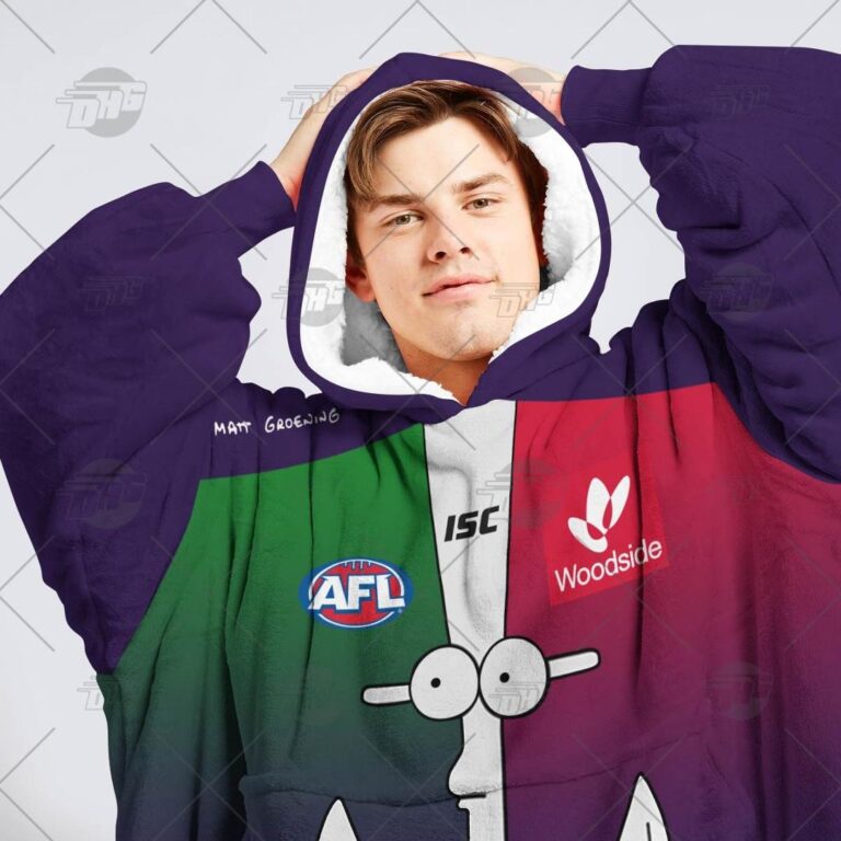 Australian Football League store - Loyal fans of Fremantle Football Club's Unisex Oodie,Kid Oodie:vintage Australian Football League suit,uniform,apparel,shirts,merch,hoodie,jackets,shorts,sweatshirt,outfits,clothes