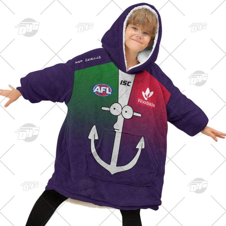 Australian Football League store - Loyal fans of Fremantle Football Club's Unisex Oodie,Kid Oodie:vintage Australian Football League suit,uniform,apparel,shirts,merch,hoodie,jackets,shorts,sweatshirt,outfits,clothes