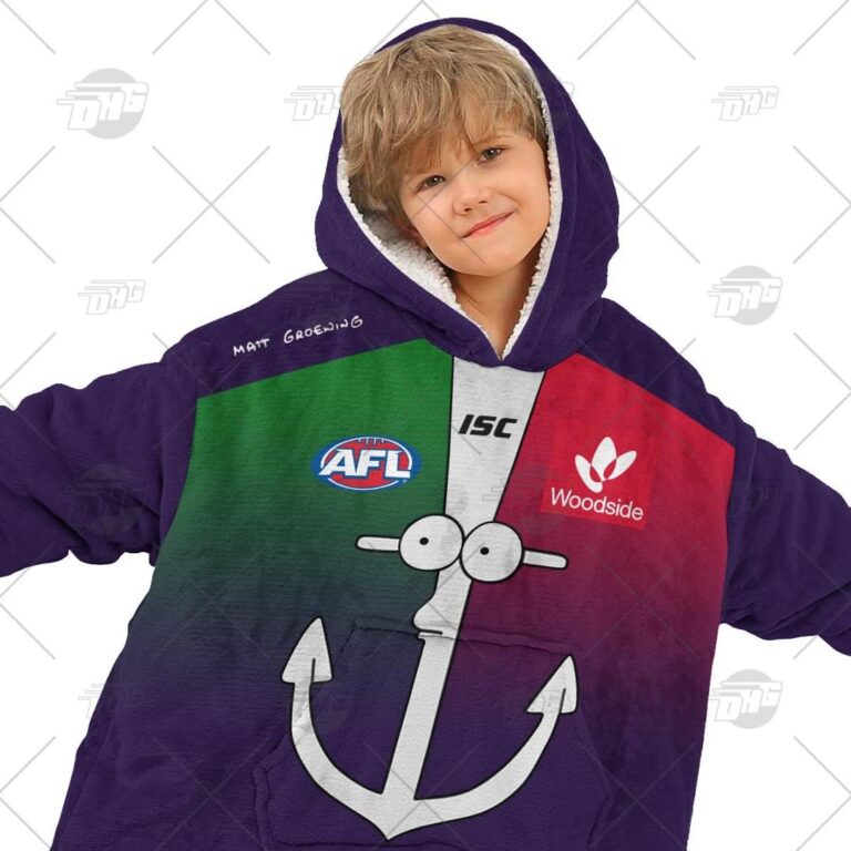 Australian Football League store - Loyal fans of Fremantle Football Club's Unisex Oodie,Kid Oodie:vintage Australian Football League suit,uniform,apparel,shirts,merch,hoodie,jackets,shorts,sweatshirt,outfits,clothes