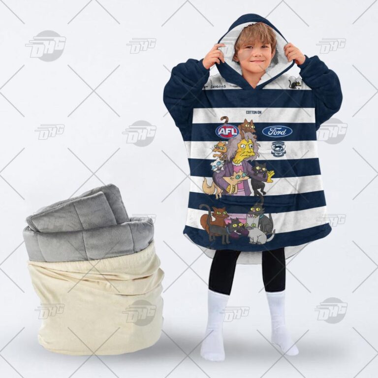 Australian Football League store - Loyal fans of Geelong Football Club's Unisex Oodie,Kid Oodie:vintage Australian Football League suit,uniform,apparel,shirts,merch,hoodie,jackets,shorts,sweatshirt,outfits,clothes