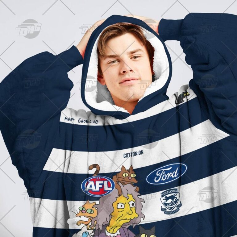 Australian Football League store - Loyal fans of Geelong Football Club's Unisex Oodie,Kid Oodie:vintage Australian Football League suit,uniform,apparel,shirts,merch,hoodie,jackets,shorts,sweatshirt,outfits,clothes