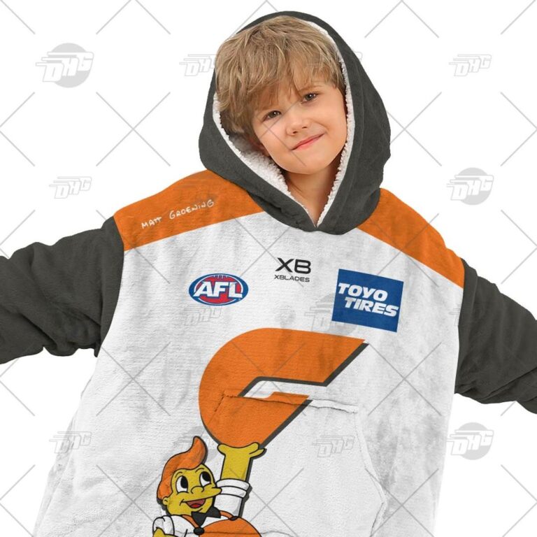 Australian Football League store - Loyal fans of Greater Western Sydney Giants's Unisex Oodie,Kid Oodie:vintage Australian Football League suit,uniform,apparel,shirts,merch,hoodie,jackets,shorts,sweatshirt,outfits,clothes