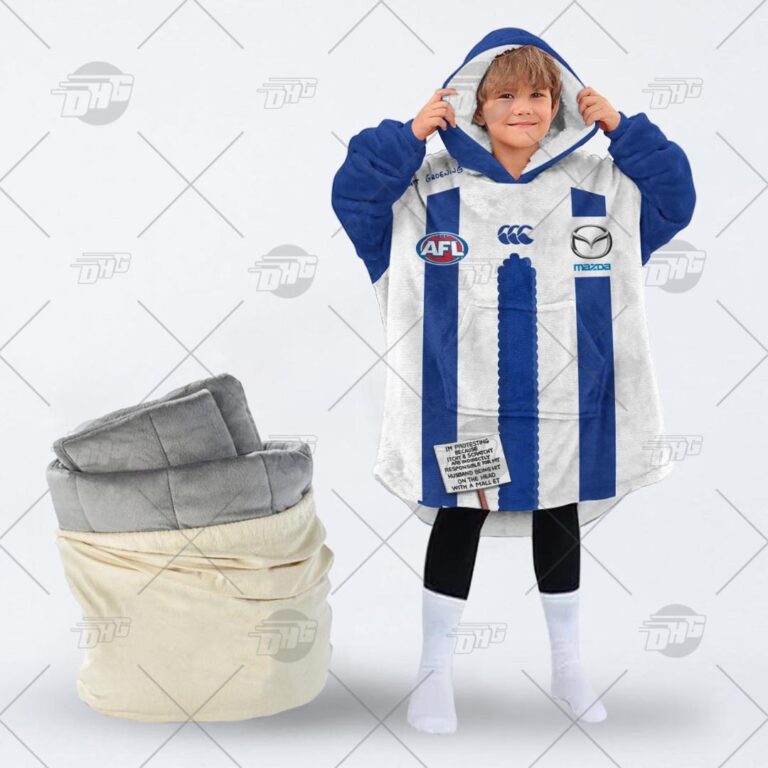 Australian Football League store - Loyal fans of North Melbourne Football Club's Unisex Oodie,Kid Oodie:vintage Australian Football League suit,uniform,apparel,shirts,merch,hoodie,jackets,shorts,sweatshirt,outfits,clothes