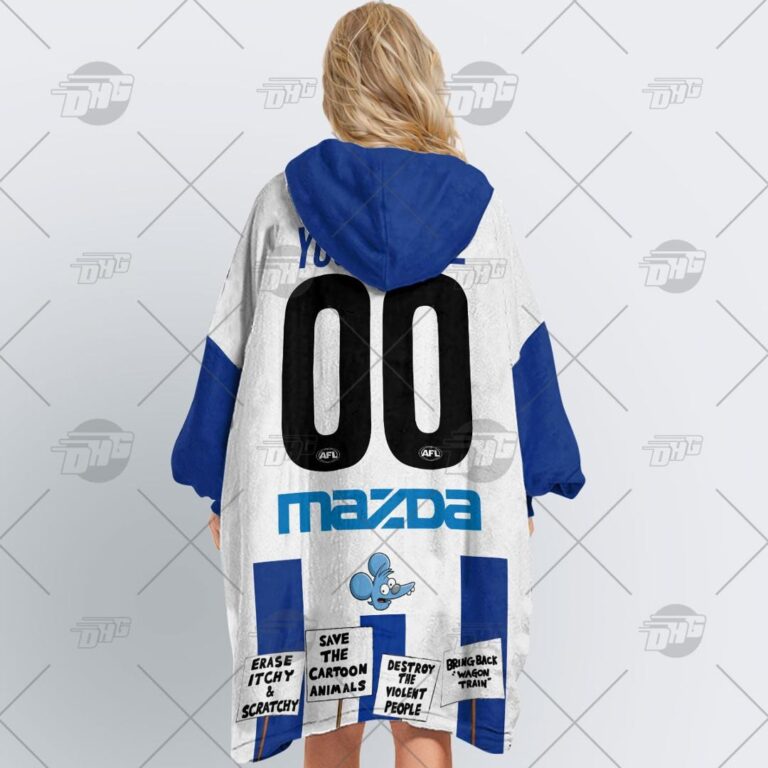 Australian Football League store - Loyal fans of North Melbourne Football Club's Unisex Oodie,Kid Oodie:vintage Australian Football League suit,uniform,apparel,shirts,merch,hoodie,jackets,shorts,sweatshirt,outfits,clothes
