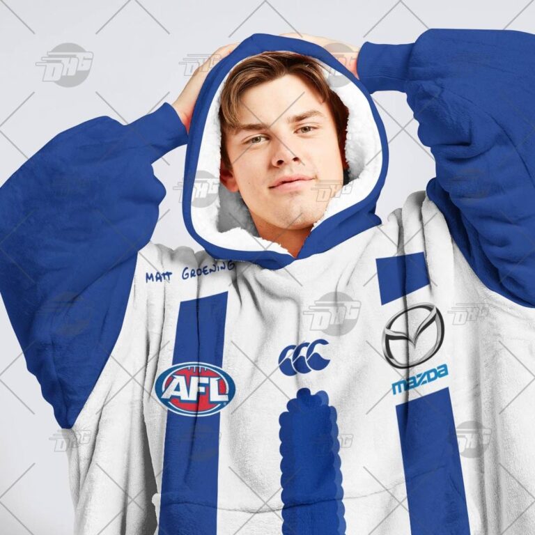 Australian Football League store - Loyal fans of North Melbourne Football Club's Unisex Oodie,Kid Oodie:vintage Australian Football League suit,uniform,apparel,shirts,merch,hoodie,jackets,shorts,sweatshirt,outfits,clothes