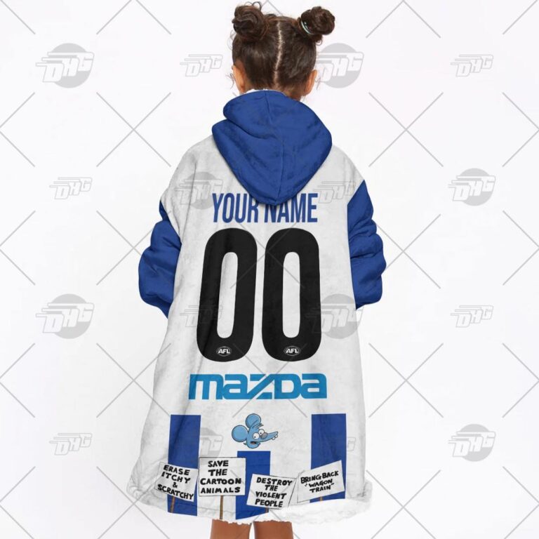 Australian Football League store - Loyal fans of North Melbourne Football Club's Unisex Oodie,Kid Oodie:vintage Australian Football League suit,uniform,apparel,shirts,merch,hoodie,jackets,shorts,sweatshirt,outfits,clothes