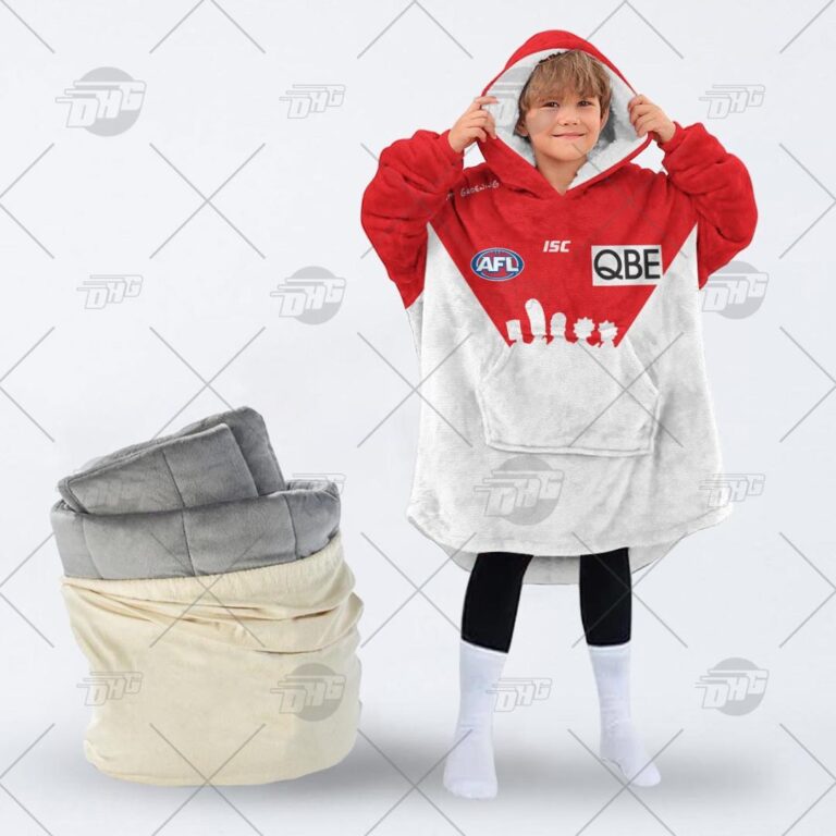 Australian Football League store - Loyal fans of Sydney Swans's Unisex Oodie,Kid Oodie:vintage Australian Football League suit,uniform,apparel,shirts,merch,hoodie,jackets,shorts,sweatshirt,outfits,clothes