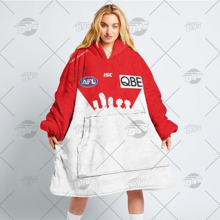 Australian Football League store - Loyal fans of Sydney Swans's Unisex Oodie,Kid Oodie:vintage Australian Football League suit,uniform,apparel,shirts,merch,hoodie,jackets,shorts,sweatshirt,outfits,clothes