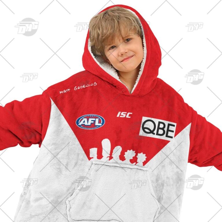 Australian Football League store - Loyal fans of Sydney Swans's Unisex Oodie,Kid Oodie:vintage Australian Football League suit,uniform,apparel,shirts,merch,hoodie,jackets,shorts,sweatshirt,outfits,clothes