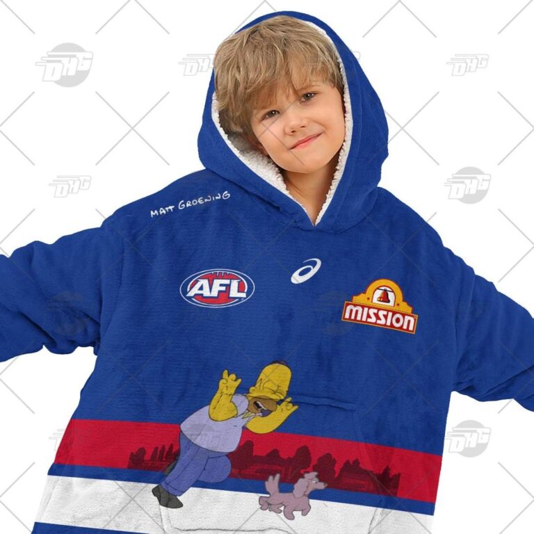 Australian Football League store - Loyal fans of Western Bulldogs's Unisex Oodie,Kid Oodie:vintage Australian Football League suit,uniform,apparel,shirts,merch,hoodie,jackets,shorts,sweatshirt,outfits,clothes