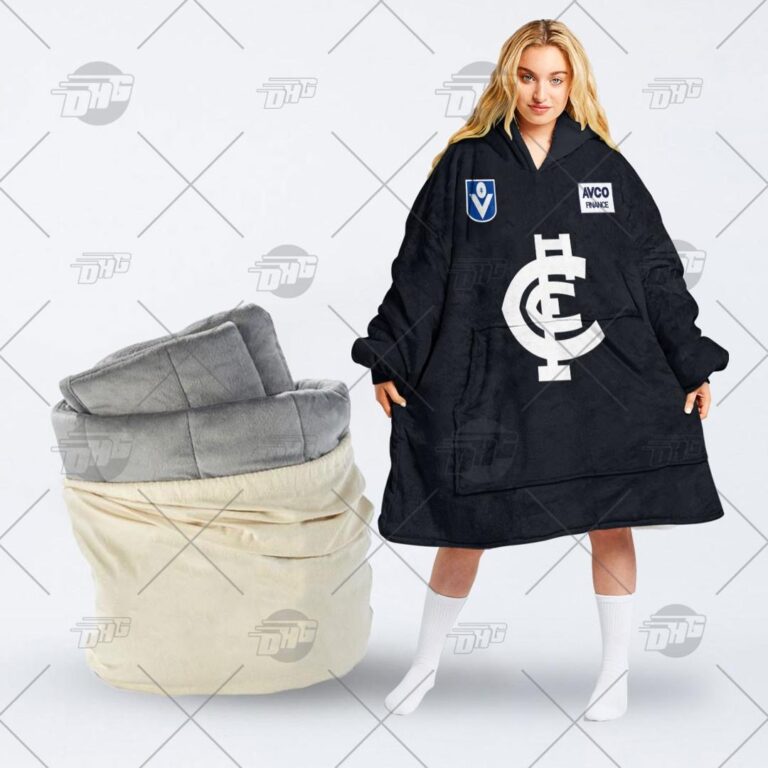 Australian Football League store - Loyal fans of Carlton Football Club's Unisex Oodie,Kid Oodie:vintage Australian Football League suit,uniform,apparel,shirts,merch,hoodie,jackets,shorts,sweatshirt,outfits,clothes
