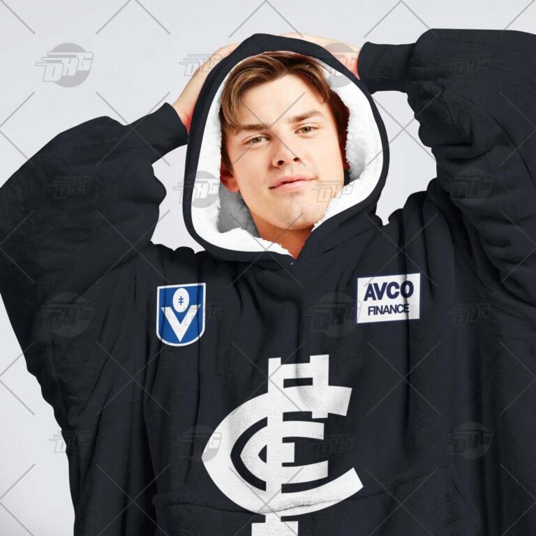 Australian Football League store - Loyal fans of Carlton Football Club's Unisex Oodie,Kid Oodie:vintage Australian Football League suit,uniform,apparel,shirts,merch,hoodie,jackets,shorts,sweatshirt,outfits,clothes