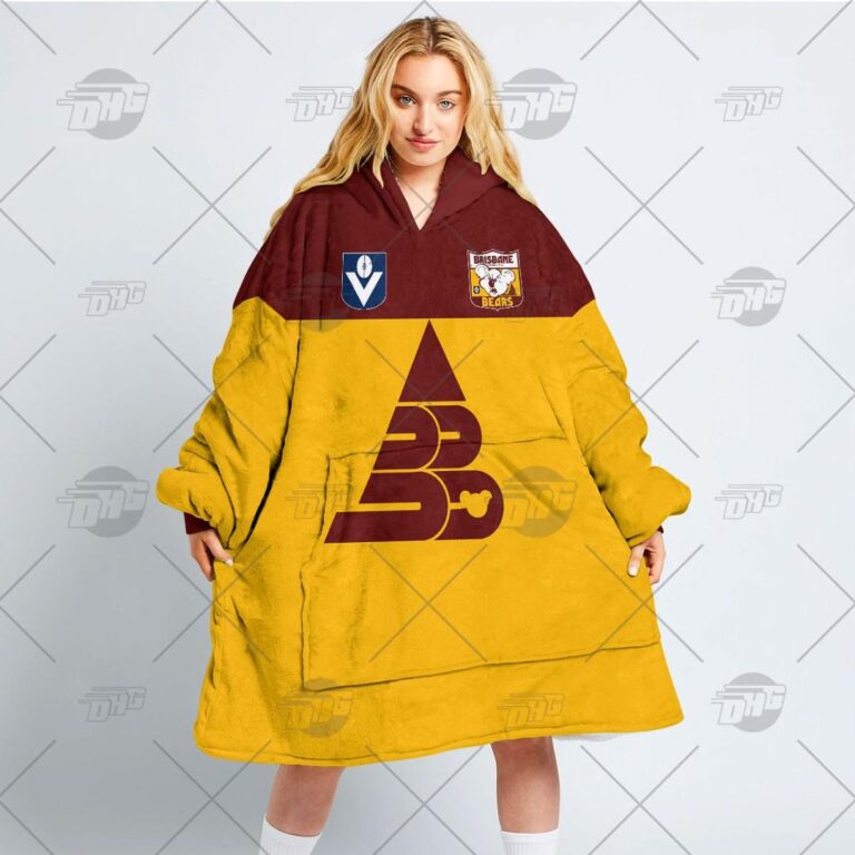 Australian Football League store - Loyal fans of Brisbane Bears's Unisex Oodie,Kid Oodie:vintage Australian Football League suit,uniform,apparel,shirts,merch,hoodie,jackets,shorts,sweatshirt,outfits,clothes