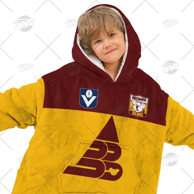 Australian Football League store - Loyal fans of Brisbane Bears's Unisex Oodie,Kid Oodie:vintage Australian Football League suit,uniform,apparel,shirts,merch,hoodie,jackets,shorts,sweatshirt,outfits,clothes