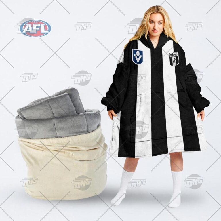 Australian Football League store - Loyal fans of Collingwood Football Club's Unisex Oodie,Kid Oodie:vintage Australian Football League suit,uniform,apparel,shirts,merch,hoodie,jackets,shorts,sweatshirt,outfits,clothes