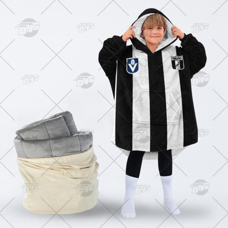Australian Football League store - Loyal fans of Collingwood Football Club's Unisex Oodie,Kid Oodie:vintage Australian Football League suit,uniform,apparel,shirts,merch,hoodie,jackets,shorts,sweatshirt,outfits,clothes