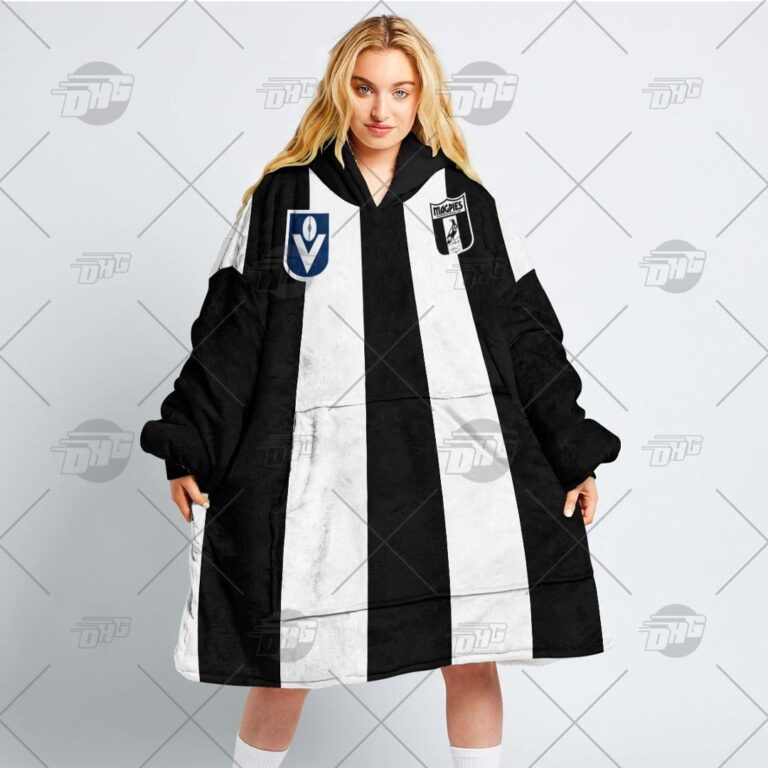 Australian Football League store - Loyal fans of Collingwood Football Club's Unisex Oodie,Kid Oodie:vintage Australian Football League suit,uniform,apparel,shirts,merch,hoodie,jackets,shorts,sweatshirt,outfits,clothes