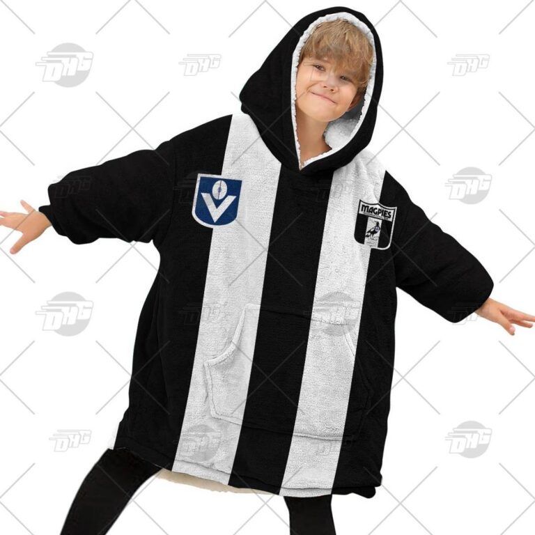 Australian Football League store - Loyal fans of Collingwood Football Club's Unisex Oodie,Kid Oodie:vintage Australian Football League suit,uniform,apparel,shirts,merch,hoodie,jackets,shorts,sweatshirt,outfits,clothes