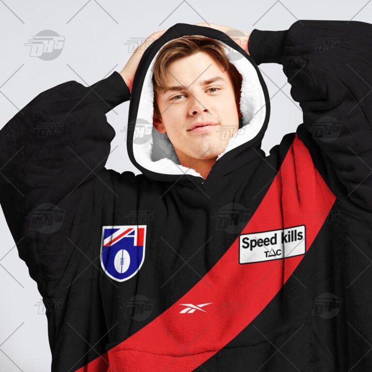 Australian Football League store - Loyal fans of Essendon Football Club's Unisex Oodie,Kid Oodie:vintage Australian Football League suit,uniform,apparel,shirts,merch,hoodie,jackets,shorts,sweatshirt,outfits,clothes