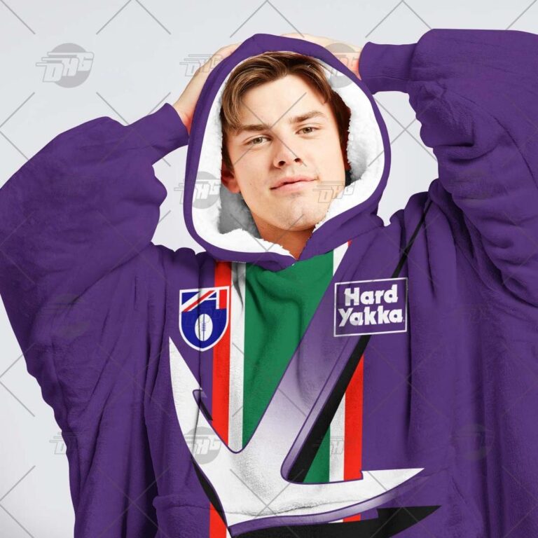 Australian Football League store - Loyal fans of Fremantle Football Club's Unisex Oodie,Kid Oodie:vintage Australian Football League suit,uniform,apparel,shirts,merch,hoodie,jackets,shorts,sweatshirt,outfits,clothes