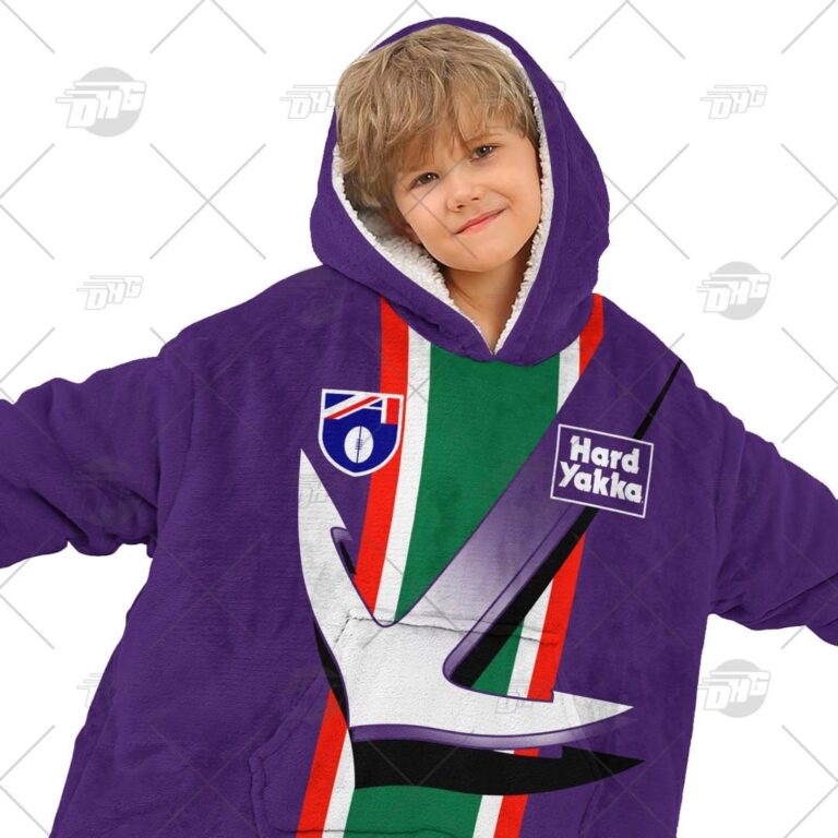 Australian Football League store - Loyal fans of Fremantle Football Club's Unisex Oodie,Kid Oodie:vintage Australian Football League suit,uniform,apparel,shirts,merch,hoodie,jackets,shorts,sweatshirt,outfits,clothes